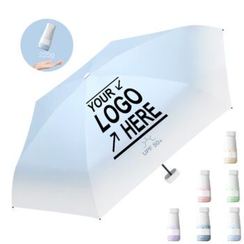 ultra light mini capsule 5 fold umbrella