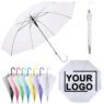 wholesale custom clear pvc umbrellas