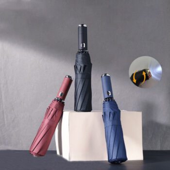 wholesale custom led flashlight foldable umbrella