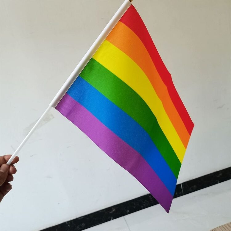 Wholesale custom wave jamaica trinidad texas waving national hand flags stick mini wavy banners