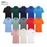 180 gsm anti wrinkle mens golf polo shirts