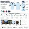 220gsm unisex cotton polyester polo shirt cocker 5