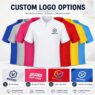 230gsm 100 combed cotton polo shirt sappor 2
