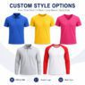 230gsm 100 combed cotton polo shirt sappor 4