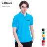 230gsm 100 cotton custom mens golf polo shirt