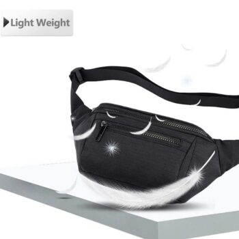 Hip belt branded portable light sports waterproof branded waist bag fashion shoulder bag fanny pack for outdoor