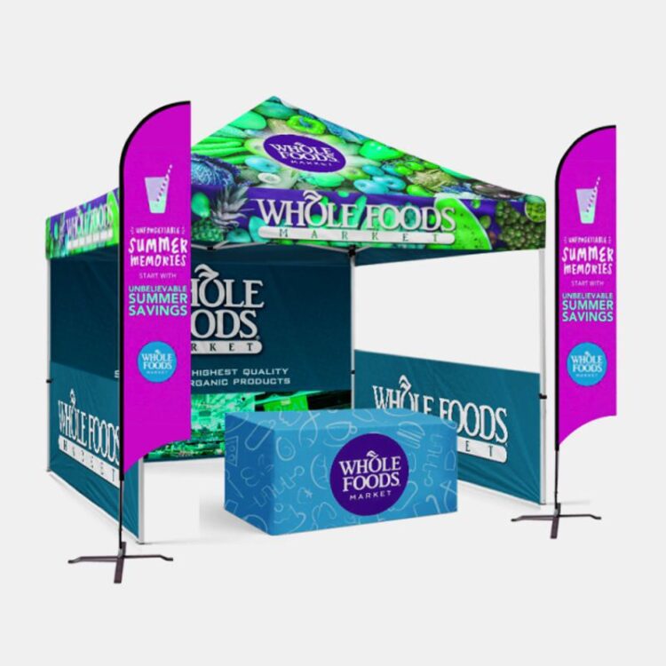 Outdoor custom printing folding 10x10 10x20 20 x 20 collapsible food booth kiosk pop up gazebo canopy trade show tent for even