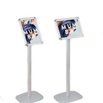 Outdoor poster display stand picture snap frame floor a4 menu board menu board
