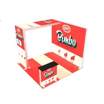 New design 10x10 reusable aluminum seg tradeshow modular expo led backlit lighting display trade show exhibition booth