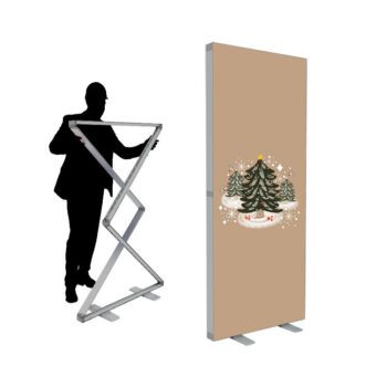 Lingtong trade show display booth led lightbox display advertising led light box 10s assemble seg light box