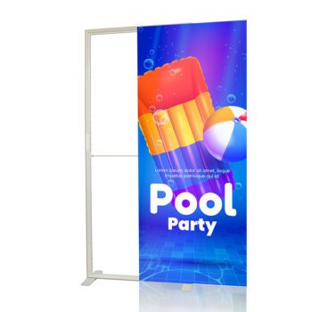 Wall mount illuminated backlit sign aluminum frame led seg light box for billboard display