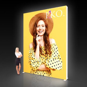 Lingtong custom made 4m high free standing big light box display light box advertising outdoor led sign