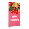 Freestanding tool free fabric straight led light box display portable