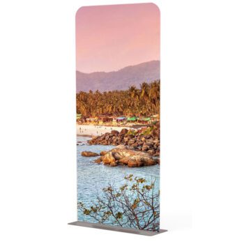 Hot sell low price with your custom logo trade fabrics stage backdrop with light 80*200cm