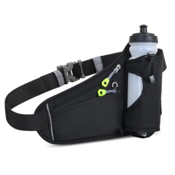 Travel fanny pack jogging accessories odm oem ultra light running bag custom printed logo water bottle belt sports