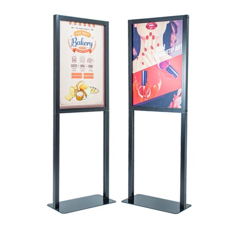 Aluminium frame uv printing sign board designs for shop