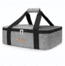 Customized logo thermal insulation aluminum cooler bags outdoor travel portable picnic lunch cooler bag picnic