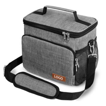 Factory custom office picnic hiking adults insulated leakproof reusable cooler lunch box lunch tote bag for women men kids