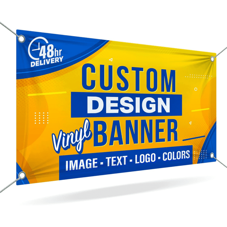 Custom pvc banner - outdoor event advertising vinyl background