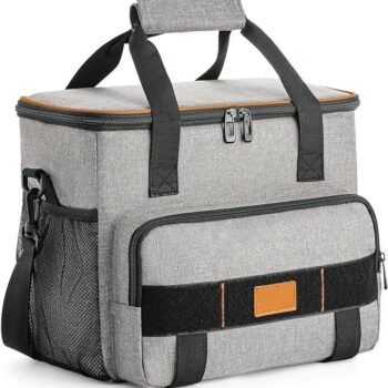 Custom logo lunch box adjustable webbing insulation lunch cooler bags outdoor cooler bag for milk with drink for men women