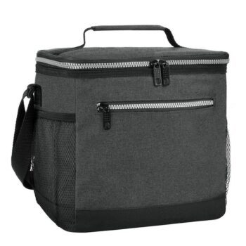 Custom logo 600d oxford cloth lunch bag for office work waterproof handbag with shoulder strap insulated cooler picnic bags