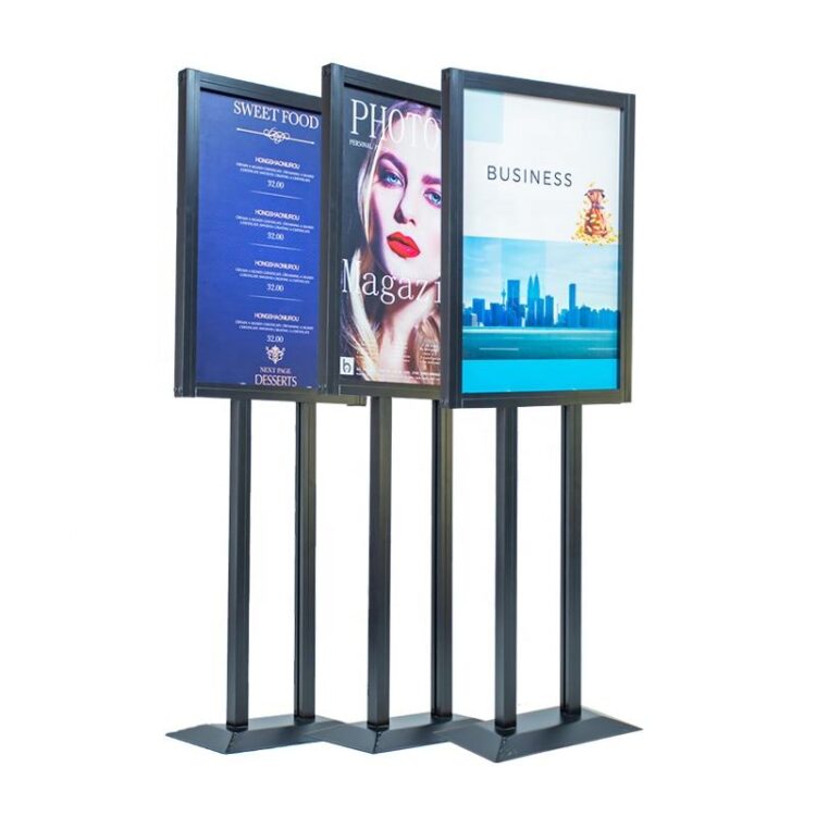 Picture frame floor stand a frame advertising boards poster stand wait outdoor poster floor stand