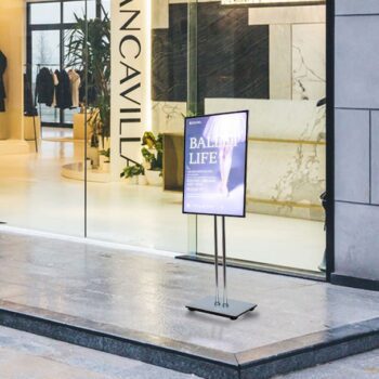 Sign changing frame in door posters advertising food signs lighting box