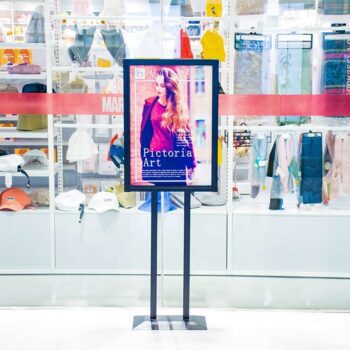 Picture frame floor stand a frame advertising boards poster stand wait outdoor poster floor stand