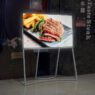 Led poster portable outdoor led light box waterproof magnetic panel light box sign slim advertising light boxes