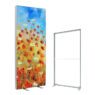 Custom double sides backwall free standing seg portable led fabric frameless slim fabric advertising light box