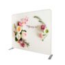 Custom straight fabric tube advertising tension fabric photo booth backdrop display and event stand