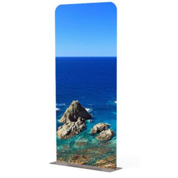 Hot sell low price with your custom logo trade fabrics stage backdrop with light 80*200cm