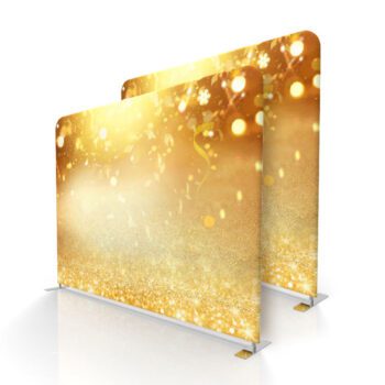 Lingtong back drop stands trade show advertising equipment aluminum photo booth backdrops