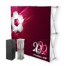 Aluminum pop up stand backdrop 10ft*10ft backdrop display pop up display stand pop up straight display stand