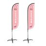 Wholesale beach flag banner advertising wind outdoor custom feather flags custom flag banner