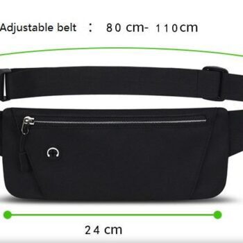 Fashion women casual crossbody chest bag sport travel running waist belt bag customized nylon fanny pack