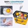 Leak-proof insulated lunch bag women/men reusable tote cooler bag with adjustable shoulder strap