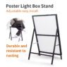 Factory custom a1 a2 a frame led lighting stand led menu board poster frame discount board