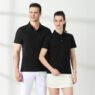 Custom logo blank golf shirts mens tshirts camisas custom embroidered printed plain golf cotton top quality