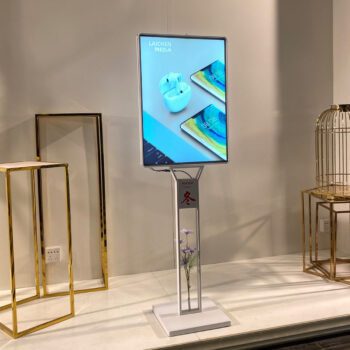 Outdoor real estate metal standing board led springy pavement forecourt signs display wholesale a frames sign