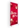 Diy christmas display indoor outdoor magnetic small slim frame poster fabric advertising led light box