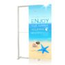 Wall mount illuminated backlit sign aluminum frame led seg light box for billboard display