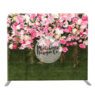 Custom stand backdrop event background portable tension fabric photo booth back drops photo wall green backdrop