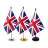 Mini office world flag table pole decoration countries custom desk flag