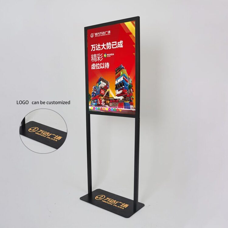 Aluminium frame uv printing sign board designs for shop