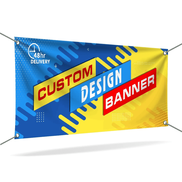 Custom pvc banner - outdoor event advertising vinyl background