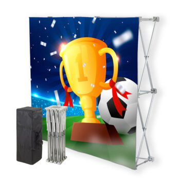 Aluminum pop up stand backdrop 10ft*10ft backdrop display pop up display stand pop up straight display stand