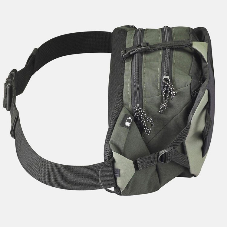 Casual unisex sports running travel new design expandable sac banane fanny hip high quality custom waist bag