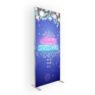 Diy christmas display indoor outdoor magnetic small slim frame poster fabric advertising led light box