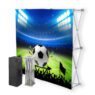 Aluminum pop up stand backdrop 10ft*10ft backdrop display pop up display stand pop up straight display stand